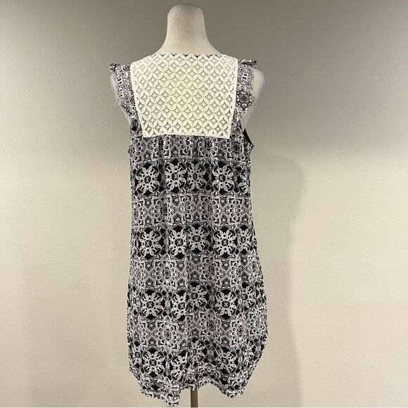 Xhilaration sleeveless a-line mini dress with lace details size‎ large - Picture 6 of 13